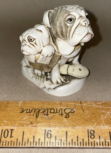 Dead Ringer Bulldog Royal Mail Harmony Kingdom Trinket Box England 1998 ...