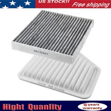 Engine & Cabin Air Filter Kit For Toyota Camry Avalon Rav4 2007-2011 Lexus ES350
