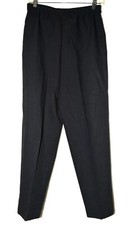 Vintage Levi Strauss Bend Over Black High Elastic Waist Pants Size 8 USA NWT