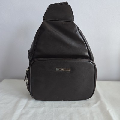 NWT Totes Brown Convertable Strap Bookbag