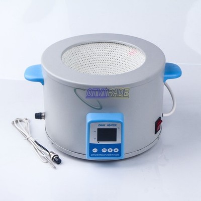 NEW 220V 2000ml Heating Mantle Thermostatic with Digital Display 380   2 L #jg