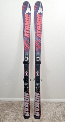171cm ATOMIC NOMAD SMOKE All Mountain Rocker Skis w/ Quickset