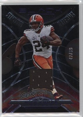 2023 Panini Black Starlight Materials Royal /99 Nick Chubb #SM-NC jg3