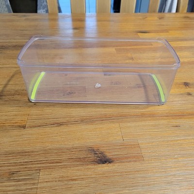 Raiqee Food Chopper Slicer Replacement Container Clear Plastic Catch Tray Bin