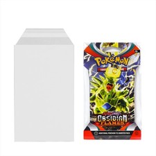 x50 Self Sealing Clear Pokemon Sleeved Bliste...