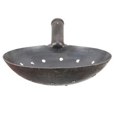 Metal Sifting Shovel for Garden - Outdoor Sewer Sifting Spoon with 0.4inch