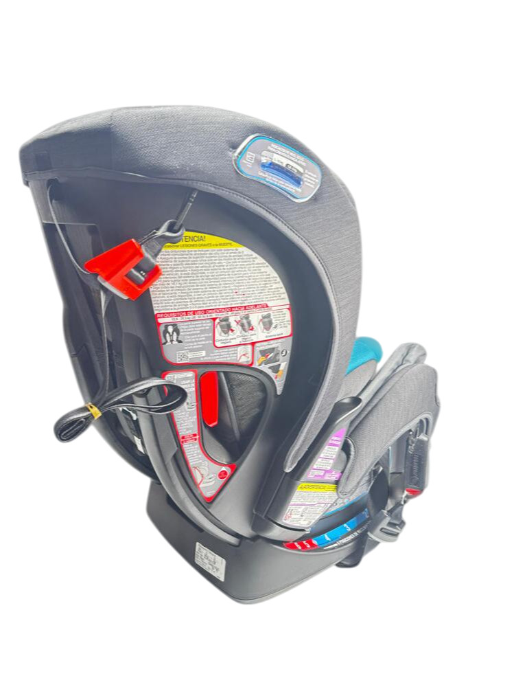 All4Stages Slim+ 4-in-1 Convertible Car Seat (Baker Gray) MFG 12/2024