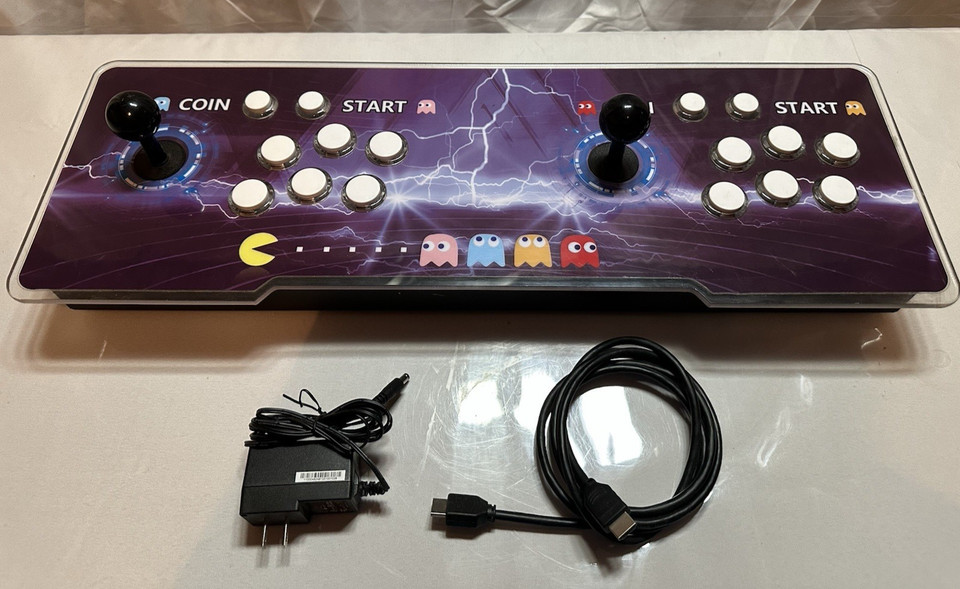A mysterious 'tabletop vintage game system' with HDMI/VGA output that's been tested and works — ambiguity makes it intriguing, and tabletop arcade form factors are always a crowd-pleaser.