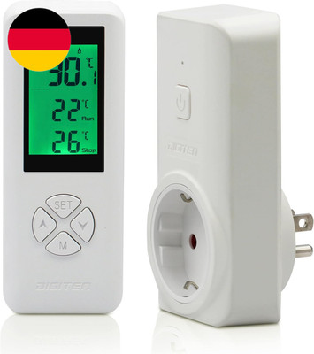 WTC100 Kabellose Temperaturgesteuerte Steckdose, Digitaler Steckerthermostat Aus