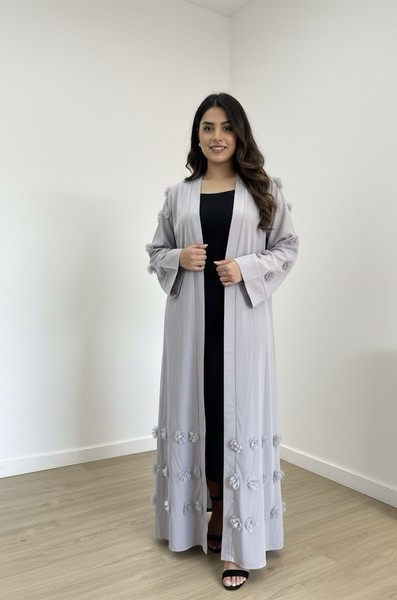 Dubai Abaya musulmanes vestido Kimono Kaftan