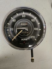 Triumph Tr-4 Tr4 Speedometer 0 Miles Beautiful Triumph Tr-4 Tr4 Speedometer 0 Miles Beautiful