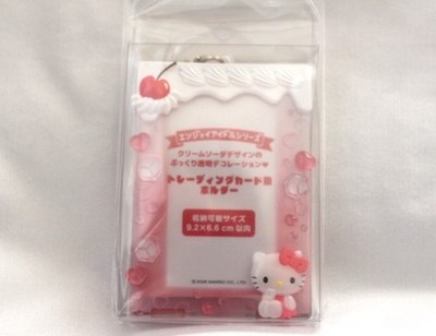 Sanrio Hello Kitty Karte Foto Halter Etui Schlüsselanhänger Soda Neu