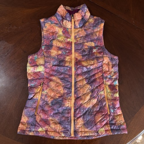 The North Face Women’s Thermoball Quilted Puffer Vest Small Full Zip Packable - Picture 2 of 24