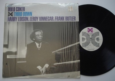 DOLO COKER Third Down EX XANADU original Jazz Funk vinyl LP shrink