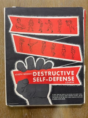 ULTRA RARE 1961 Destructive Self Defense Course - Joe Weider