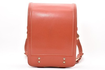 Tsuchiya Kaban Randoseru Japanese School Bag Backpack Orange Leather From Japan