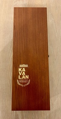 Kavalan Single Malt Whisky Empty Wooden Presentation Box Case Only Taiwan