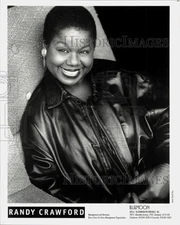 1996 Press Photo Singer Randy Crawford - pip30775