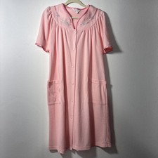CORAL BAY PINK WOMEN PAJAMA DRESS SIZE S