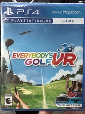 NEW Everybody's Golf VR PS4 PSVR Game with 1-Year Warranty Free Shipping