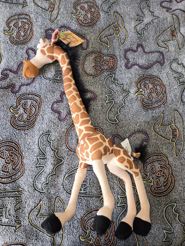 Naco Melman Giraffe Madagascar Stuffed Plush DreamWorks NEW With Tags - Image 3 of 4