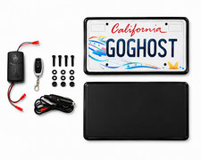 Universal Fit License Plate Cover Durable Stylish Plate Protector