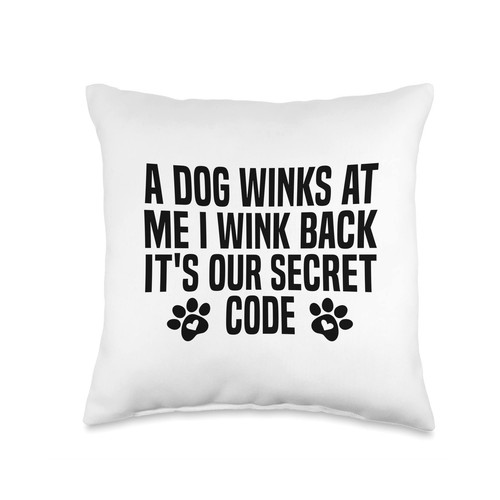 , Pet Puppy Lover Dog Owner Gifts For Mom Dad Throw Pillow, 16x16, Multicolor