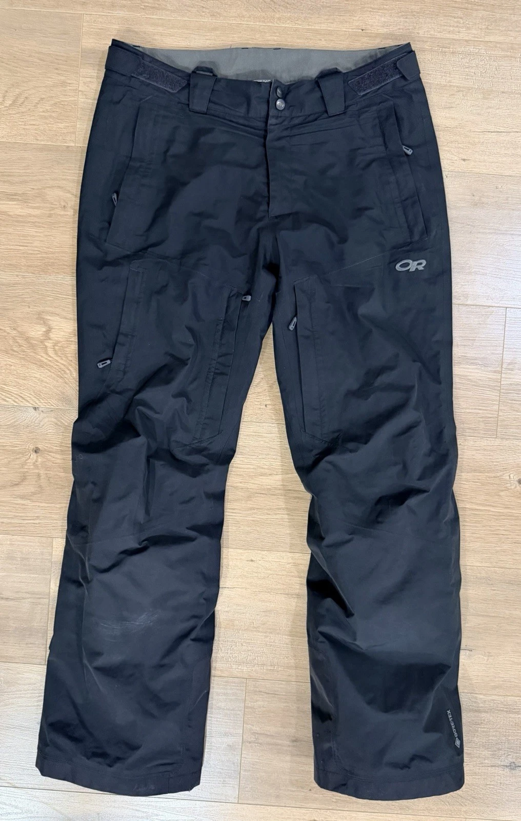 OUTDOOR RESEARCH Men's Tungsten GORE-TEX Waterproof Snow Pants Black Sz L