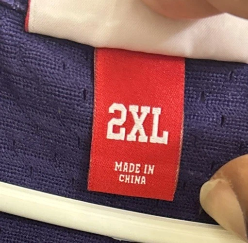 Mitchell & Ness Jersey Men’s 2XL Tampa Bay Rays MLB Short Sleeves Polyester - Image 4 of 4