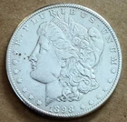 1898-O Morgan Silver Dollar 90% Silver You Grade #A