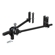 CURT TruTrack 2P Trunnion Weight Distribution Hitch with 2x Sway Control, 8-12K