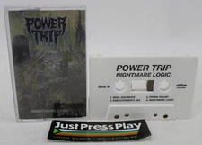 Power Trip Nightmare Logic Cassette Tape Texas Thrash Metal Very Rare HTF VGC