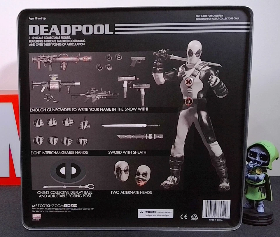 One:12 Collective Deadpool PX Previews Exclusive Figure by Mezco Toyz New - Image 2 of 2