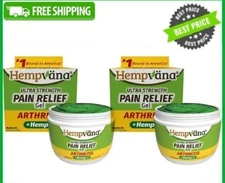 2 PACK Hempvana Arthritis Pain Relief Gel, Targetsand Relieves Pain Fast