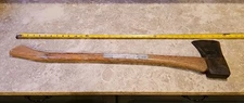 Vintage CRAFTSMAN Single Bit Axe Head ~ Made in USA ~ Original Hickory Handle