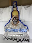 VTG 1992 Michelob Golden Draft Beer Thermometer 18x30 Sign/Tin “It’s Pure Cold”