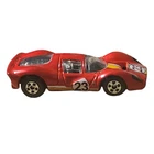 Vintage Hot Wheels Ferrari P4 2001 Mattel Red Made in Malaysia
