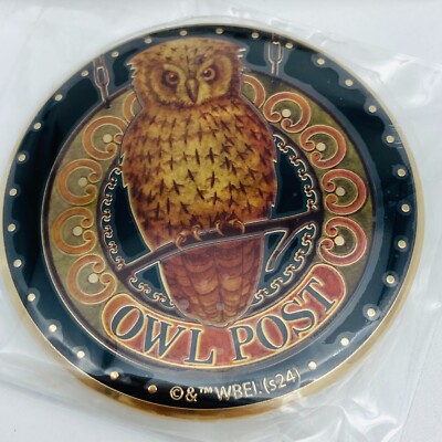 Harry Potter Hogsmeade & Diagon Alley Owl Post Button Badge 2024