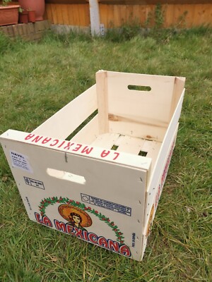  4 Holzkisten, Korb, Boxen - Aufbewahrungslösungen für Zuhause - Obst und Gemüse, DIY 