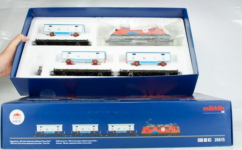 Märklin 26615 Zugpackung "100 Jahre Schweizer National-Circus Knie Ep VI, Neu - Bild 1 von 1