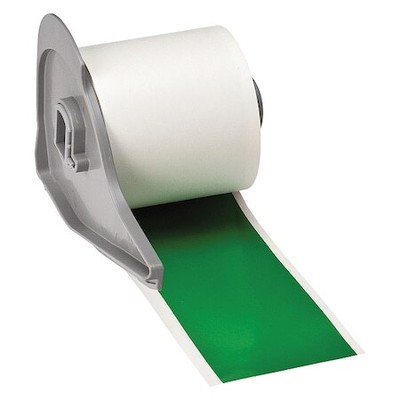 Brady M7c-2000-595-Gn Label,2 In W,Outdoor,Green