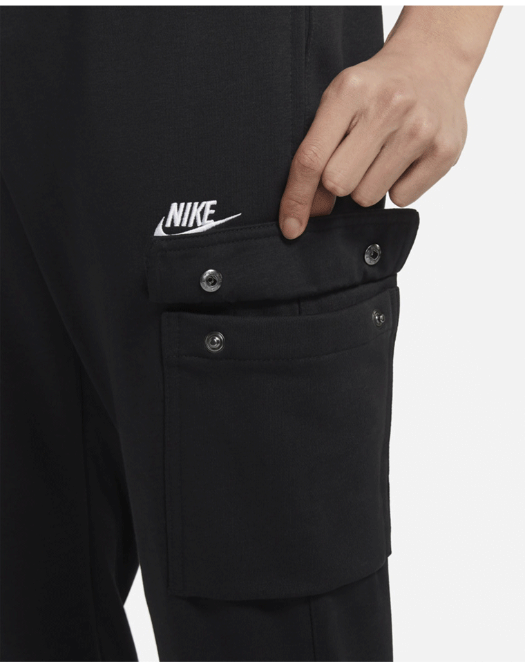 nike french terry cargo pants