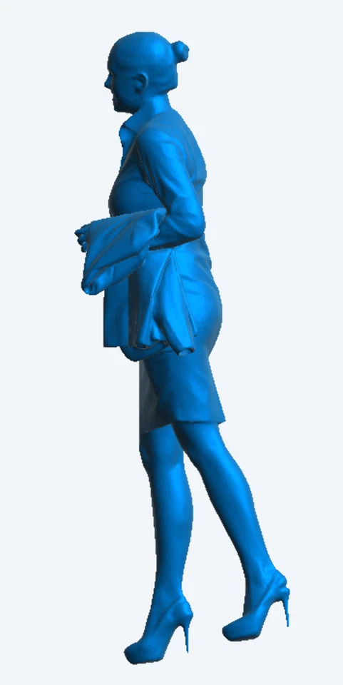 Jager Hobby W16 – Scale Model Business Woman with Blouse and Skirt - Image 3 of 4