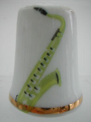 Dé à coudre de collection Thimble - INSTRUMENT MUSIQUE - SAXO | eBay