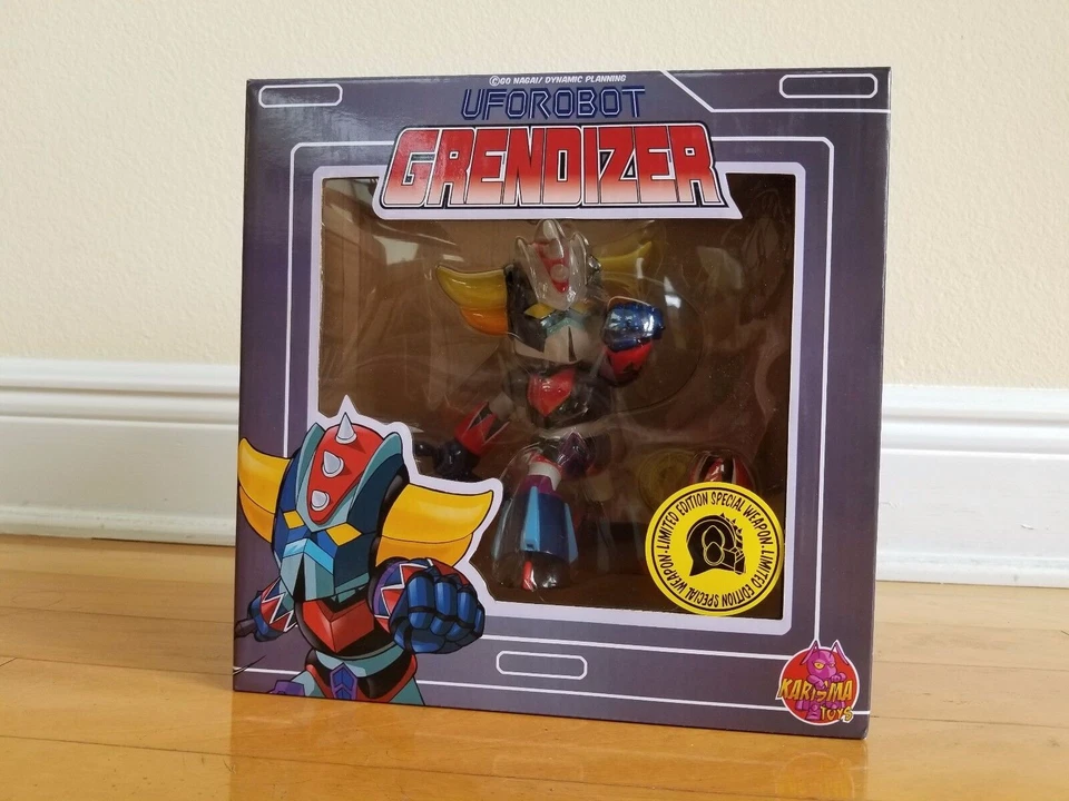 Baby Grendizer Super Deformed Figure w/Special Weapon PBM Exclusive Karisma Toys - Image 2 of 4