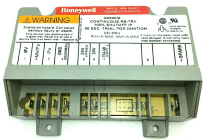 S8600M Missing mounting tabs on top Furnace Ignition Control Module Water Heater