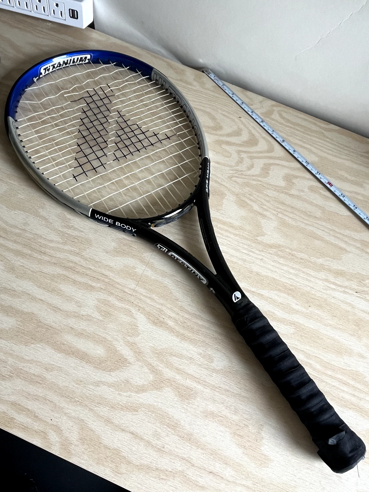 PROKENNEX Ti DESTINY TiTANIUM WIDEBODY OVERSIZE TENNIS RACQUET 4 1/4
