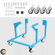 1000LB Auto Engine Cradle Lift Stand Dolly W/Swivel Casters For Ford Small Block