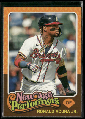 2024 Topps Heritage - New Age Performers Ronald Acuña Jr. #NAP-10