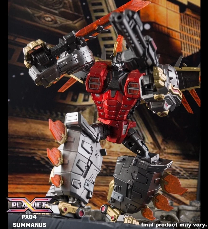Planet X PX-04M SUMMANUS Динобот Рычание Металлическая Версия в коробке в наличии - Изображение 2 из 4